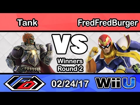 MFDGA 7 - Tank(Ganondorf) vs FD | FredFredBurger (Captain Falcon) Winners Round 2 - Smash Wii U