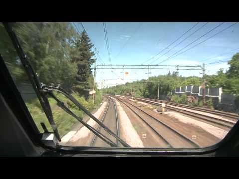 TTR136 SJ X2000 Cabride+ Skovde to Stockholm