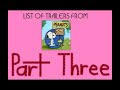 List Of Trailers From Peanuts Home Video