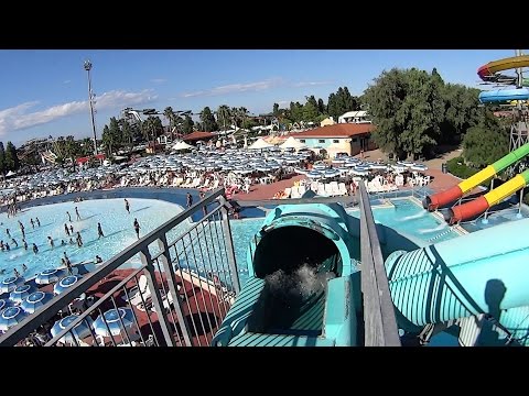 Azzurro Twist Water Slide at Odissea 2000