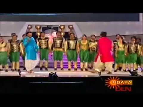 Darsha Boss & Kicha Entry in Ambareesh 60th Birthday Function