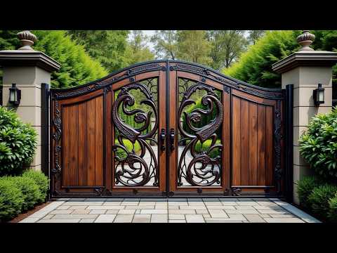 The Most Beautiful Gate Designs | Masterpieces in Metal and Wood