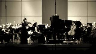 Beethoven Triple Concerto - Mov  I / Aristides Rivas, Alice Hallstrom, Jenny Tang, Hangen
