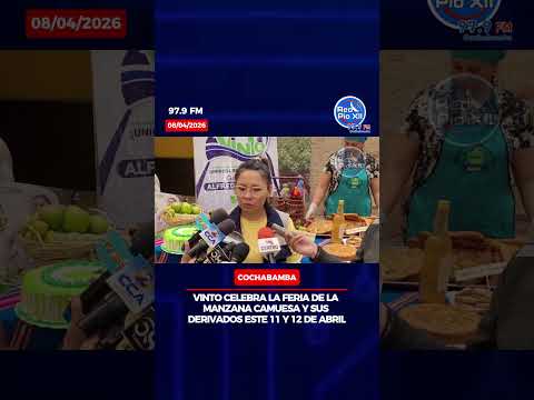 Vinto celebra la Feria de la Manzana Camueza y sus derivados