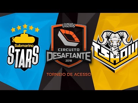 Submarino Stars vs TShow Academy - Jogo 1 - Quartas de Final - Torneio de Acesso