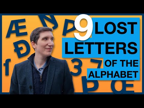 Why The English Language Lost These Nine Letters