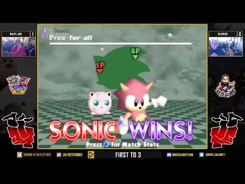 Keystoned VI | #SSB64 Remix Losers Quarter-Final - Bloogo vs Waxy:Joe