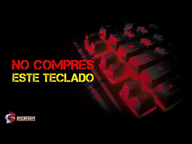 Vídeo relacionado con Redragon Teclado para Juegos de Membrana RGB K513, Teclado estándar de 104 Teclas lineales de Tacto mecánico con 5 Teclas Macro G adicionales, Control Multimedia dedicado, Carcasa Superior, US Layout