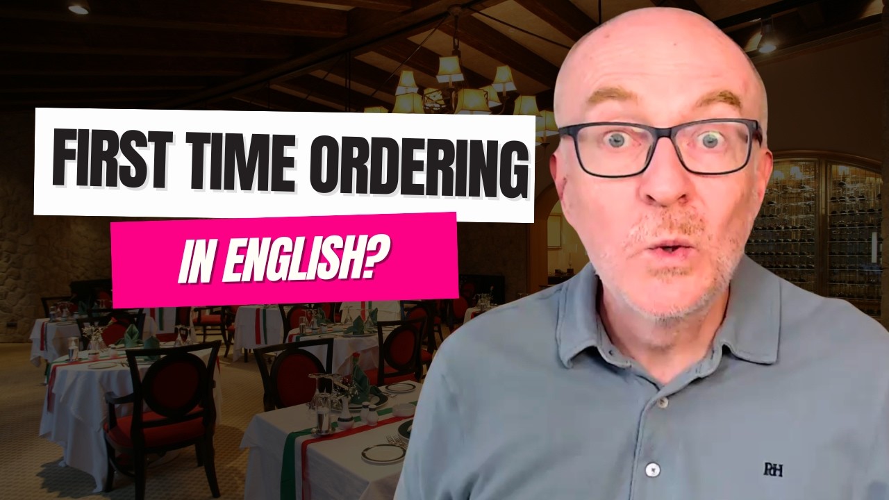 How to Order In a Restaurant: A1 Beginners