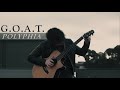 G.O.A.T. On Acoustic Guitar (Polyphia) | Luke Bailey
