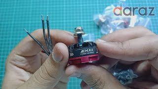 Best Emax Brushless RS2205 2300KV Motor BLDC For Racing FPV Drone Plane Quadcopter RC Hobby Unboxing