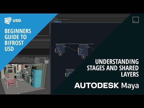 Beginners Guide to Bifrost USD | Stages & Shared Layers Overview