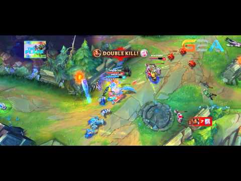 Tartaruga Veia | Nidalee Triple Kill | BR SoloQueue | 1080p