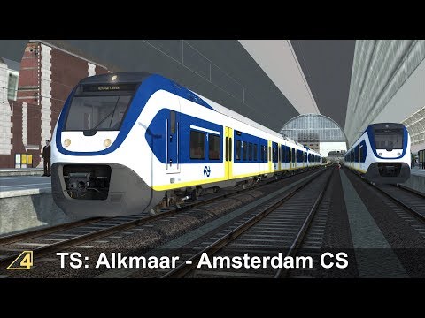 Train Simulator: Alkmaar - Amsterdam Centraal with NS SLT