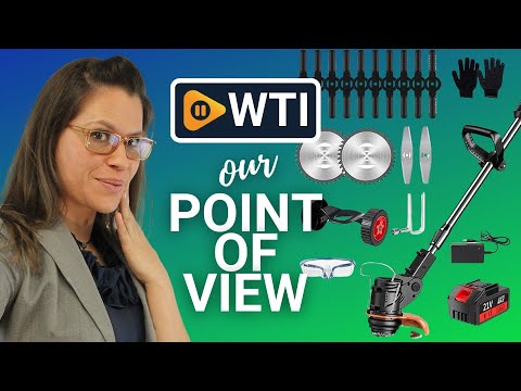 Weed Wacker ，Weed Trimmer with 3.0ah Battery - WTI product video review