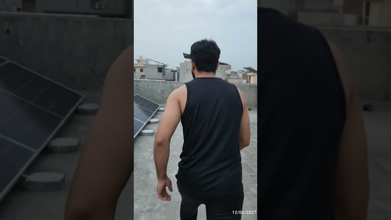 EPIC ROOFTOP PARKOUR: AI VFX MASTERCLASS IN REAL LIFE!