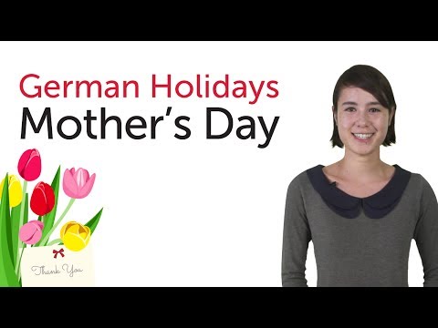 YouTube video about: How do you say happy mother's day in german?