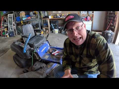 Replacing the Zero turn DIXON deck Mower belt