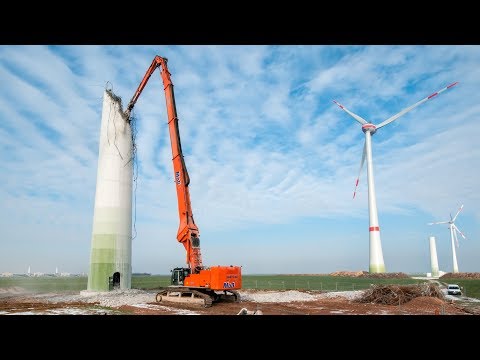 Moß -  Spezial-Abbruch Windenergieanlagen / Windkraftanlagen
