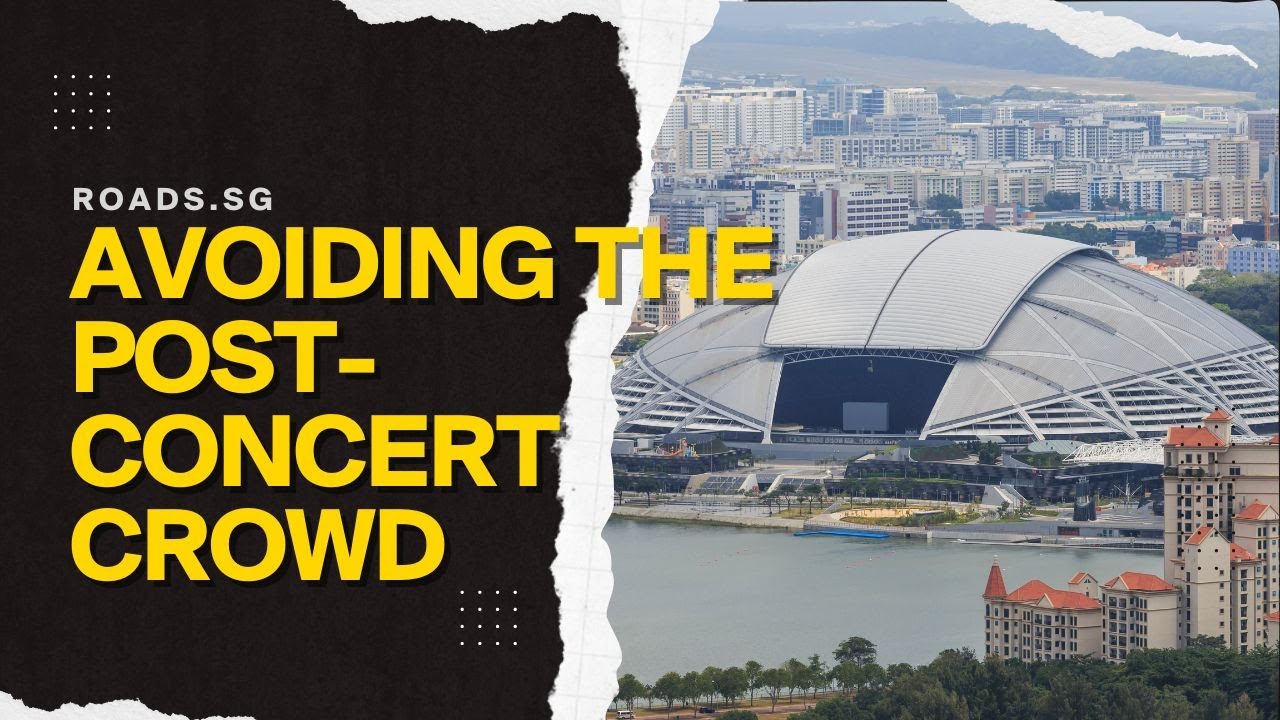 Here's how to avoid the Post-Concert crowd in Singapore