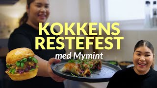 Brioche med kalkun og sommerrull med kalkun