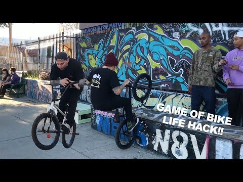 HOW TO BEAT ANYONE AT A GAME OF BIKE!