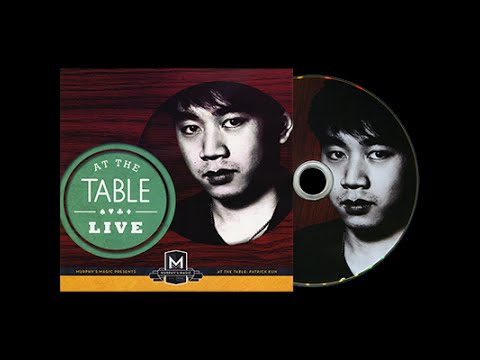 At the Table Live Lecture July 2014 Patrick Kun