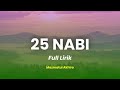 25 NABI DAN RASUL MAZRO COVER Lyrik