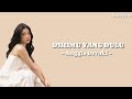Anggis Devaki - Dirimu yang dulu (lyrics)