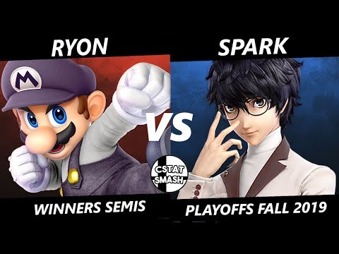 Playoffs Fall 2019 - Ryon (Mario) vs SparK (Joker) Smash Ultimate Winners Semis