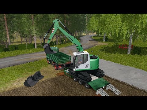 Farming Simulator 17 - Forestry and Farming on The Valley The Old Farm 075