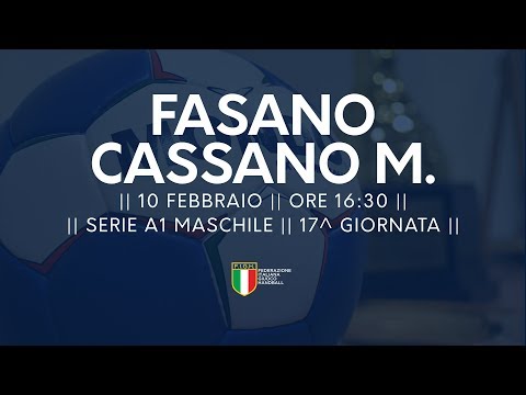 Serie A1M [17^]: Fasano - Cassano Magnago 28-22