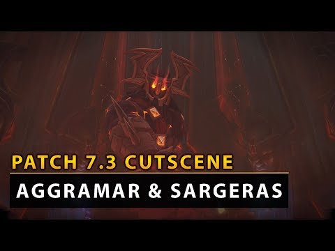 Patch 7.3 - Cutscene: Aggramar & Sargeras [DE] | Vanion.eu