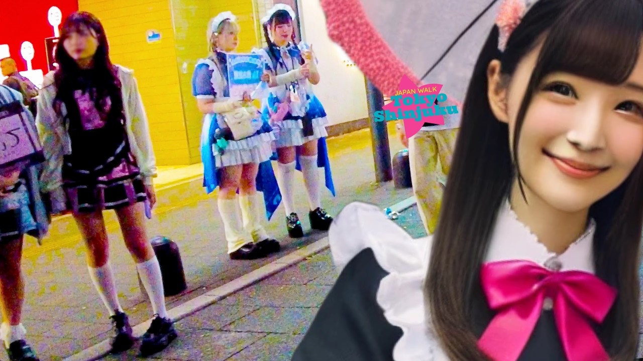 Tokyo, Shinjuku 👍 Want to come see it? 💖 4K Nonstop 1 Hour