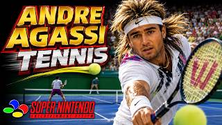 Andre Agassi Tennis - SNES (Gameplay)