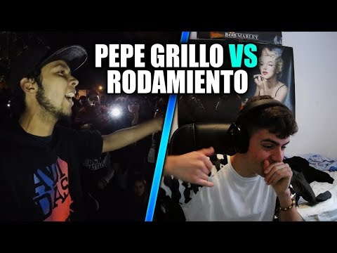 PEPE GRILLO vs RODAMIENTO (REACCIÓN) | Hugo