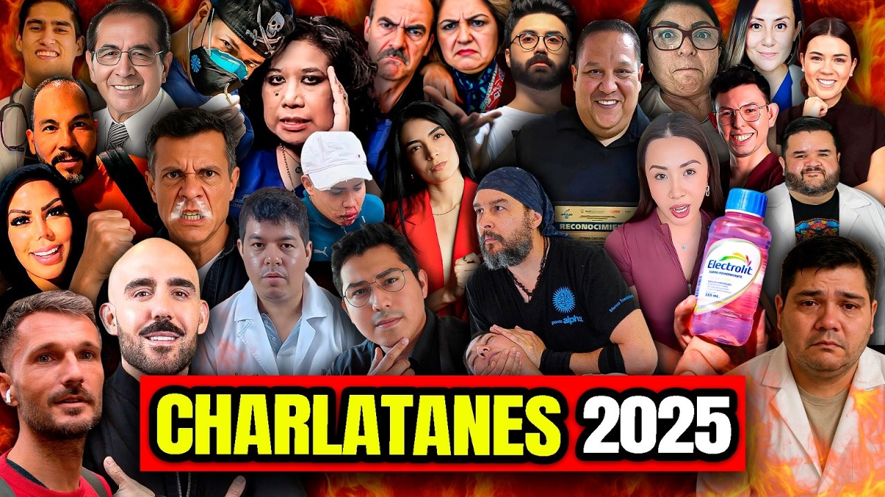 👉🏼 Los PEORES CHARLATANES ⚠️ del 2025 expuestos por MR DOCTOR 😎🔥
