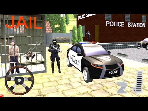 Offroad Police Car Driving Simulator Game SUV Drive Hill Mountian Android GamePlay