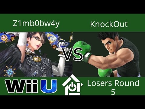Gwinnet Brawl 10/01/2016 - Z1mb0bw4y (Bayonetta) vs KnockOut (Little Mac) - Smash 4 Losers Round 5
