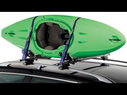 Thule Hullaport 834 Hull-a-port J Style Kayak Racks and Carriers with Tie-down Straps