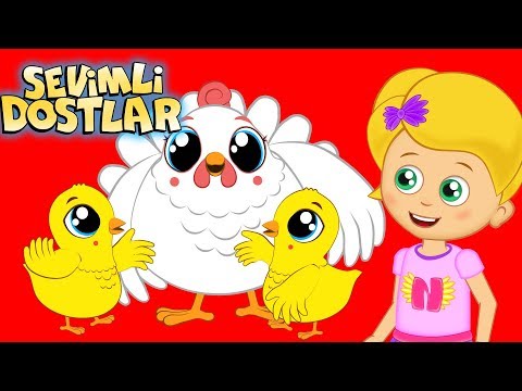 Üç Küçük Civciv | Sevimli Dostlar Çizgi Film Bebek Şarkıları 2018 | Adisebaba Çocuk Şarkıları dinle