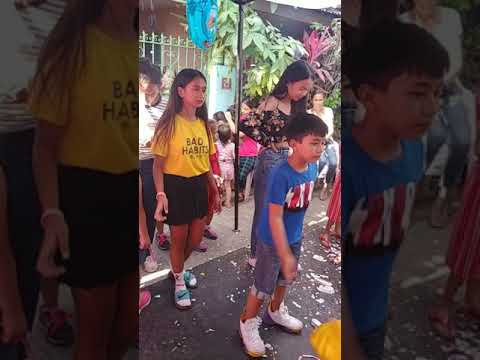 Tala dance @1st Birthday Party w/Clowns @Rheiana Colleen Abad Soriano 1year old March 3 2020 4