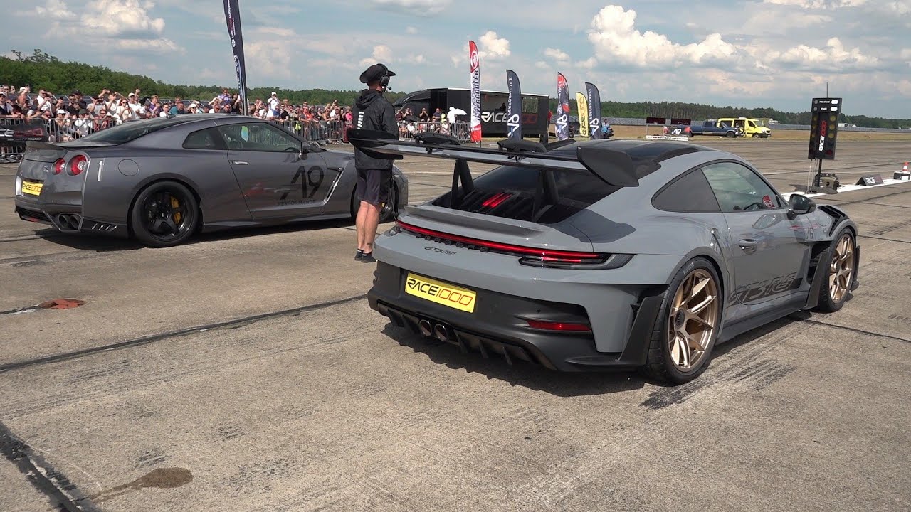 Porche R35 R35 Nissan GT-R Drags 992 Porsche 911 GT3 RS and More, Absolute ...