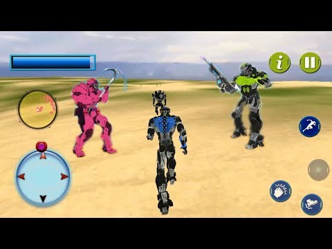 Real Robot Shark Hero Vs Super Villain Robots | Multi Robot Hero Battle | Android GamePlay