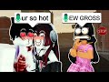 Pretending to be a COUPLE in Roblox Da Hood VOICE CHAT