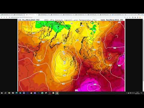 Ten Day European Weather Forecast: 6th To 16th July 2023