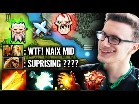 Miracle 2000 IQ Brain HACK Choosing Lane - WTF!? MiD Lifestealer Win Lane Dota 2