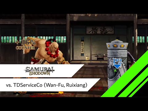 SamSho online: Tam Tam (me) vs. Wan-Fu, Ruixiang (TDServiceCo)