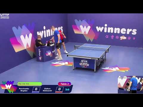 WINners CUP table 2  01.01  Panchenko Bogdan - Ziakun Aleksandr  18:00