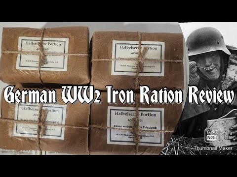 WW2 German Iron Ration Review